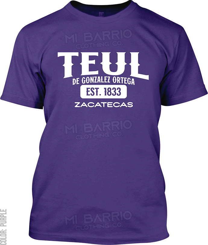 Teul de Gonzalez Ortega, Zacatecas Signature T-Shirt