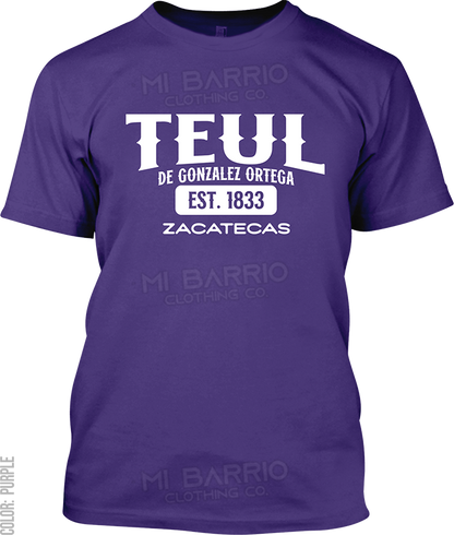 Teul de Gonzalez Ortega, Zacatecas Signature T-Shirt