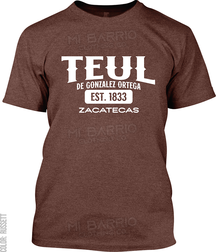 Teul de Gonzalez Ortega, Zacatecas Signature T-Shirt