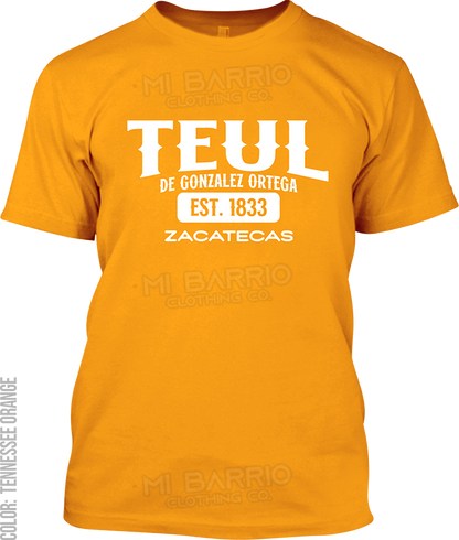 Teul de Gonzalez Ortega, Zacatecas Signature T-Shirt