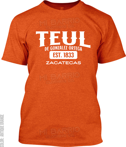 Teul de Gonzalez Ortega, Zacatecas Signature T-Shirt