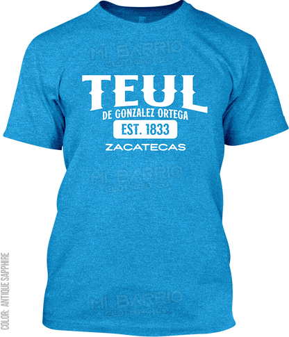 Teul de Gonzalez Ortega, Zacatecas Signature T-Shirt