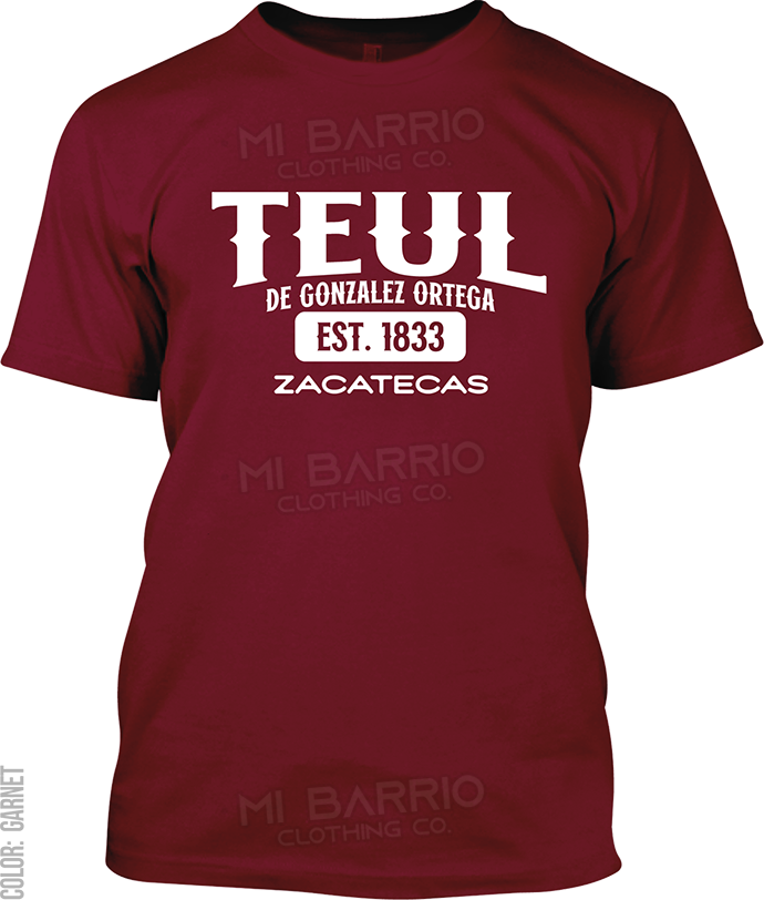 Teul de Gonzalez Ortega, Zacatecas Signature T-Shirt