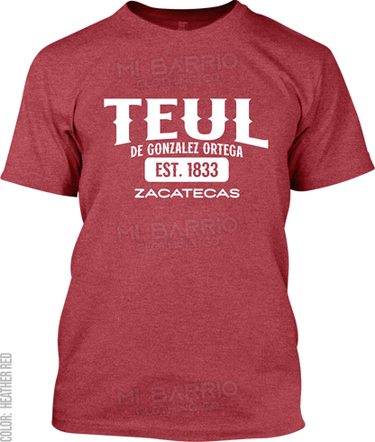 Teul de Gonzalez Ortega, Zacatecas Signature T-Shirt
