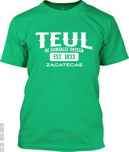 Teul de Gonzalez Ortega, Zacatecas Signature T-Shirt