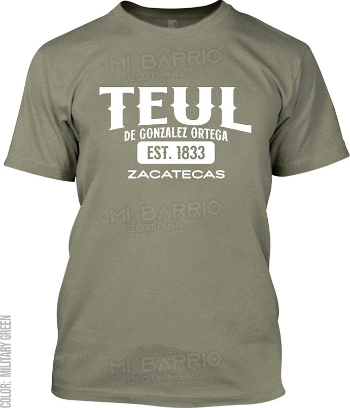 Teul de Gonzalez Ortega, Zacatecas Signature T-Shirt