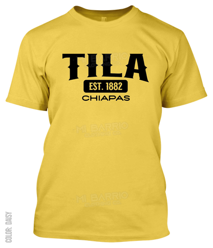 Tila, Chiapas Athletic T-Shirt