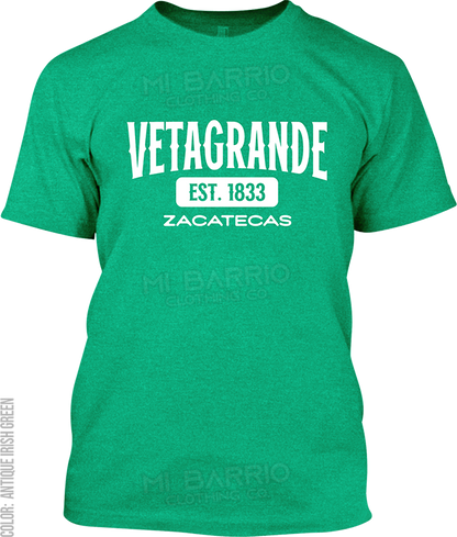 Vetagrande, Zacatecas Signature T-Shirt
