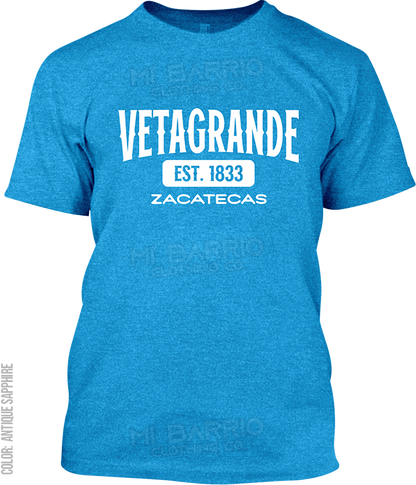 Vetagrande, Zacatecas Signature T-Shirt