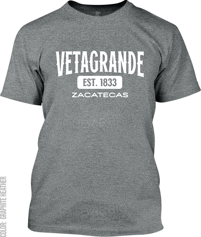 Vetagrande, Zacatecas Signature T-Shirt