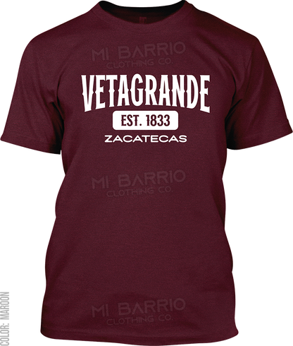 Vetagrande, Zacatecas Signature T-Shirt