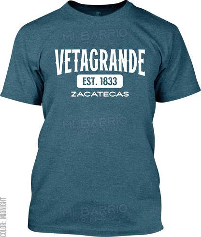 Vetagrande, Zacatecas Signature T-Shirt