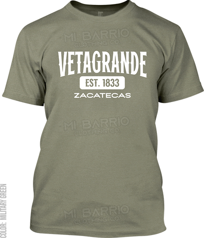 Vetagrande, Zacatecas Signature T-Shirt