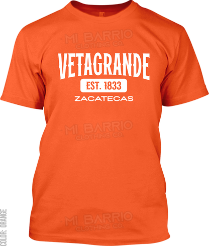 Vetagrande, Zacatecas Signature T-Shirt