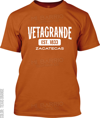 Vetagrande, Zacatecas Signature T-Shirt