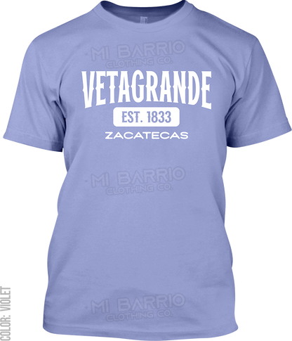 Vetagrande, Zacatecas Signature T-Shirt