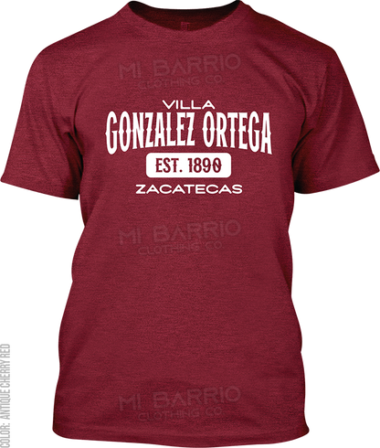 Villa Gonzalez Ortega, Zacatecas Signature T-Shirt