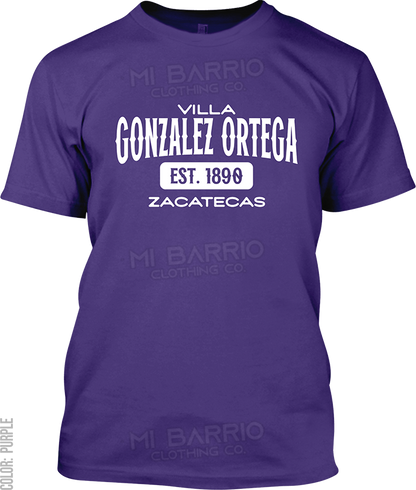 Villa Gonzalez Ortega, Zacatecas Signature T-Shirt