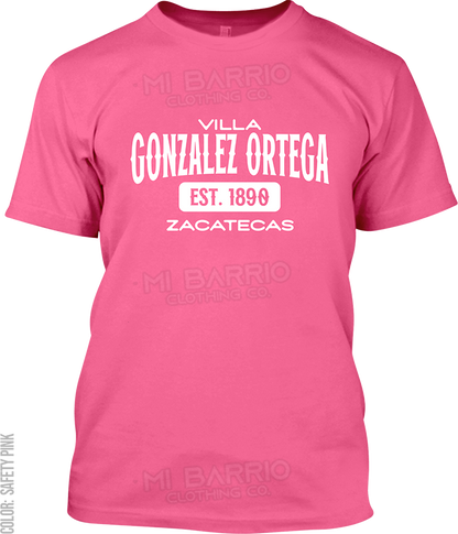 Villa Gonzalez Ortega, Zacatecas Signature T-Shirt