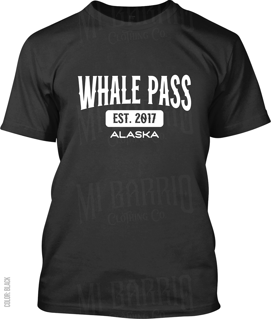 Whale Pass, Alaska Signature T-Shirt