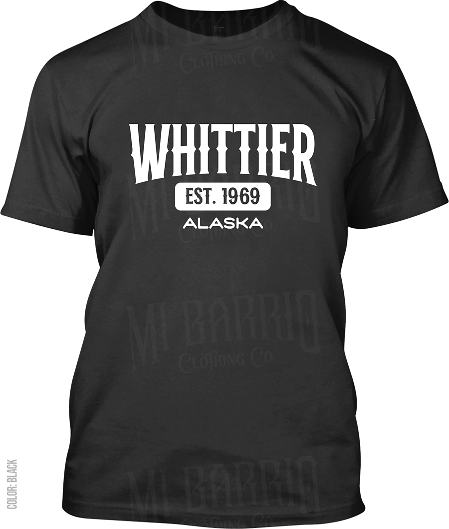 Whittier, Alaska Signature T-Shirt