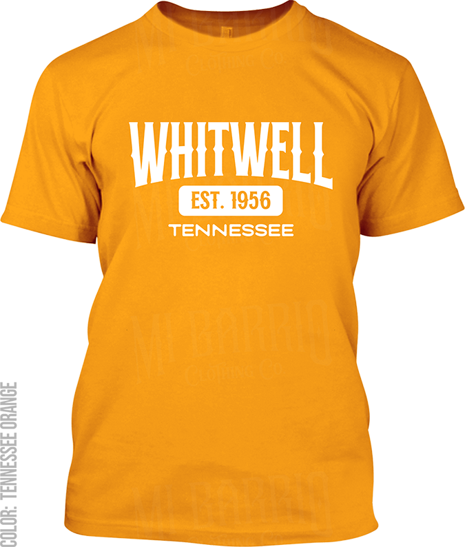 Whitwell, Tennessee Signature T-Shirt