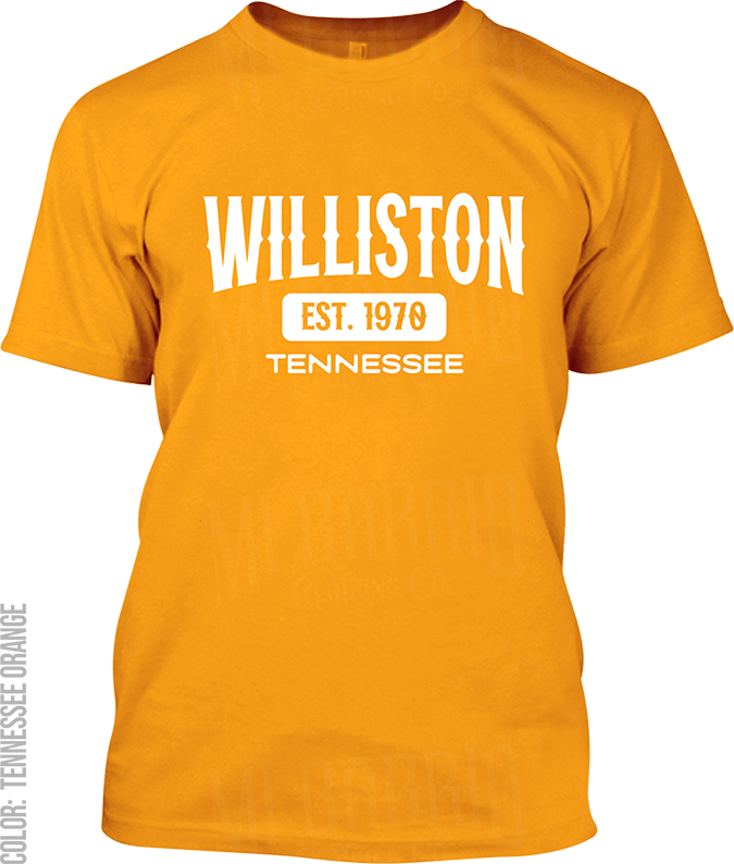 Williston, Tennessee Signature T-Shirt