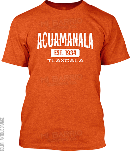 Acuamanala, Tlaxcala Signature T-Shirt