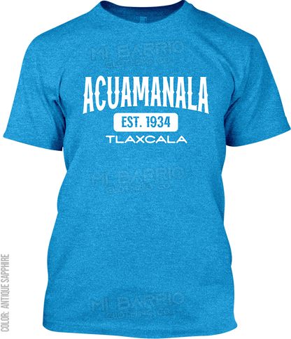 Acuamanala, Tlaxcala Signature T-Shirt