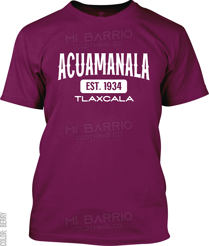 Acuamanala, Tlaxcala Signature T-Shirt