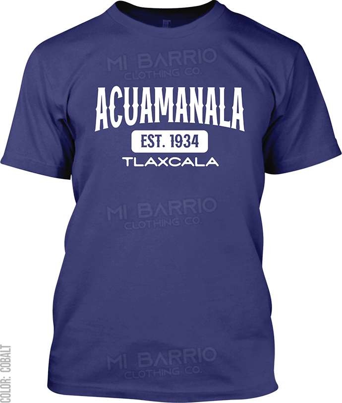 Acuamanala, Tlaxcala Signature T-Shirt