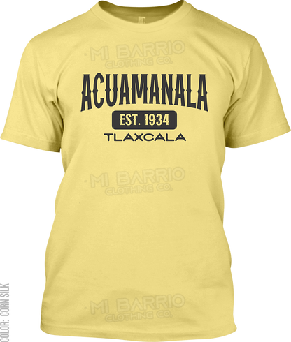 Acuamanala, Tlaxcala Signature T-Shirt