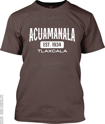 Acuamanala, Tlaxcala Signature T-Shirt