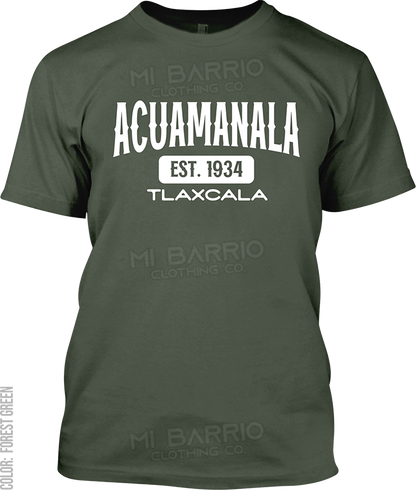 Acuamanala, Tlaxcala Signature T-Shirt