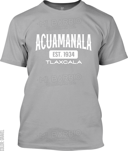 Acuamanala, Tlaxcala Signature T-Shirt