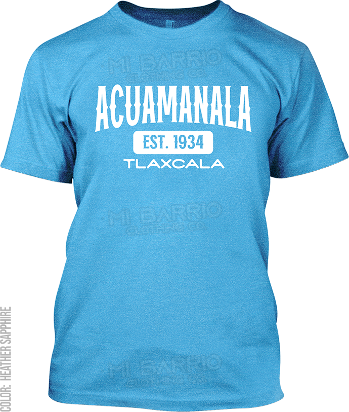 Acuamanala, Tlaxcala Signature T-Shirt