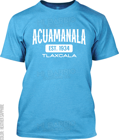 Acuamanala, Tlaxcala Signature T-Shirt