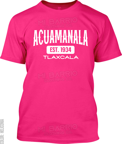 Acuamanala, Tlaxcala Signature T-Shirt