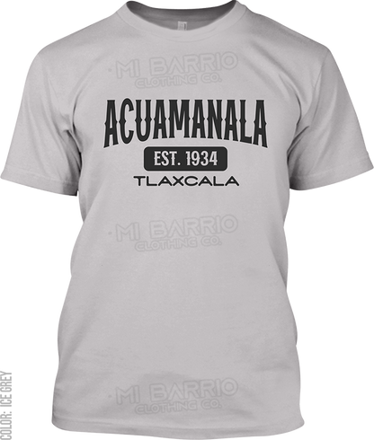 Acuamanala, Tlaxcala Signature T-Shirt