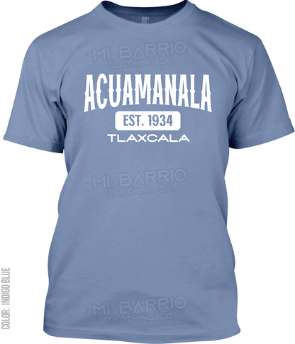 Acuamanala, Tlaxcala Signature T-Shirt