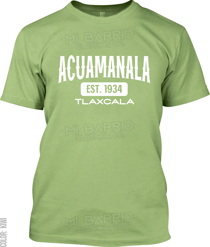 Acuamanala, Tlaxcala Signature T-Shirt
