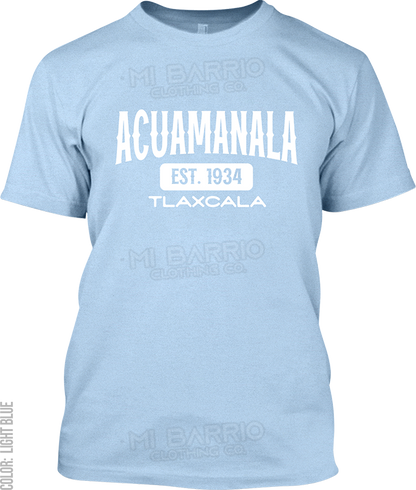 Acuamanala, Tlaxcala Signature T-Shirt