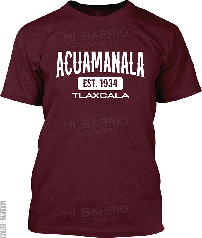 Acuamanala, Tlaxcala Signature T-Shirt