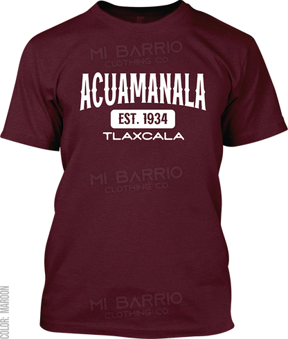 Acuamanala, Tlaxcala Signature T-Shirt