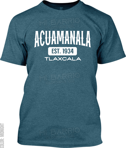 Acuamanala, Tlaxcala Signature T-Shirt