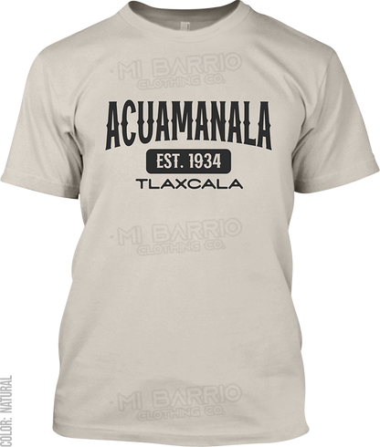 Acuamanala, Tlaxcala Signature T-Shirt