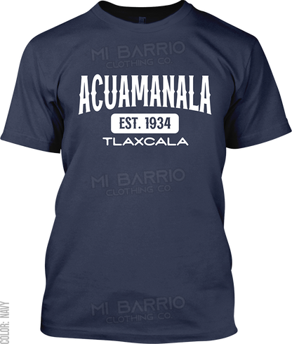 Acuamanala, Tlaxcala Signature T-Shirt