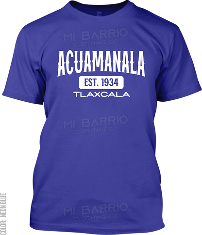 Acuamanala, Tlaxcala Signature T-Shirt