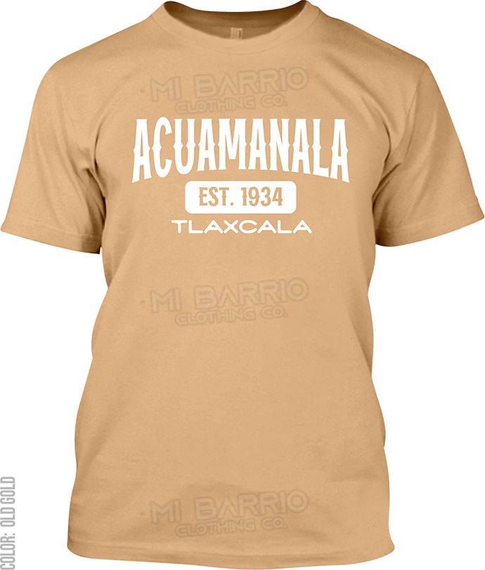 Acuamanala, Tlaxcala Signature T-Shirt