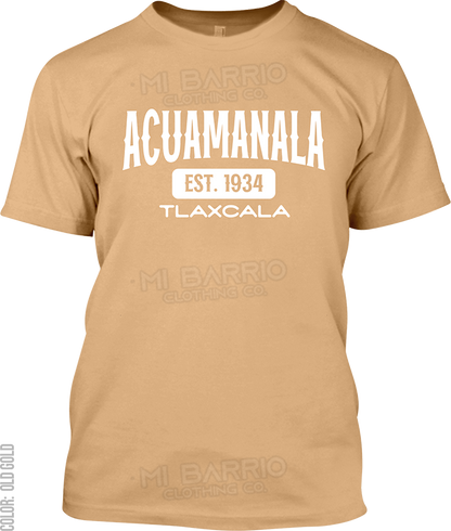 Acuamanala, Tlaxcala Signature T-Shirt